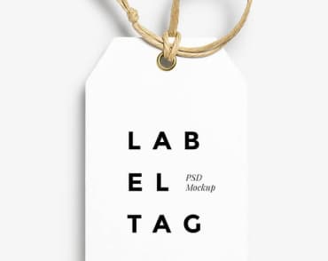 Стикер з написом LAB EL TAG